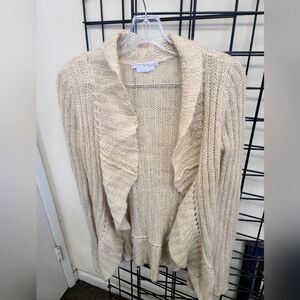 To The Max Ruffled Cardigan